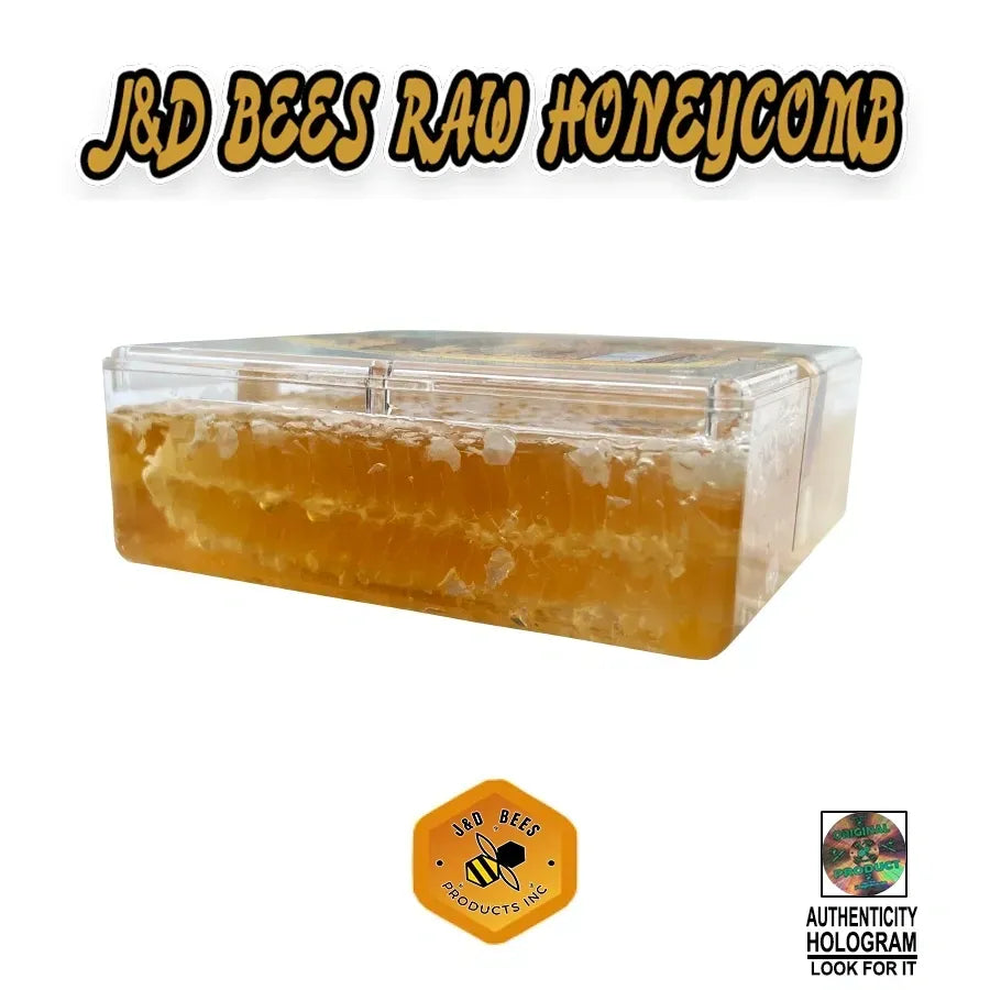 J&D BEES RAW HONEYCOMB