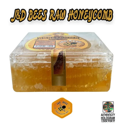 J&D BEES RAW HONEYCOMB
